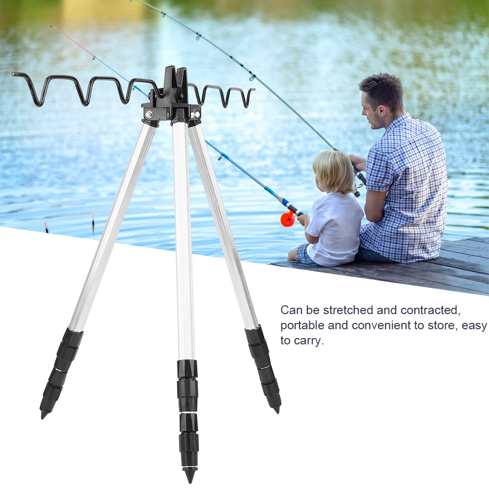 Fishing Rod Casting - 낚싯대 삼각대 홀더 다기능 낚싯대 삼각대