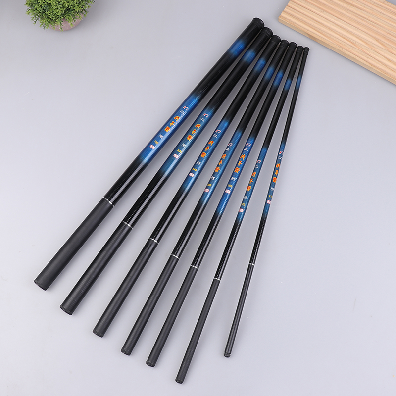 Fishing Rod Surf - 텔레스코픽 락 낚싯대 유리섬유 2.1/2.7/3.6/4.5/5.4/6.3/7.2M 스피닝