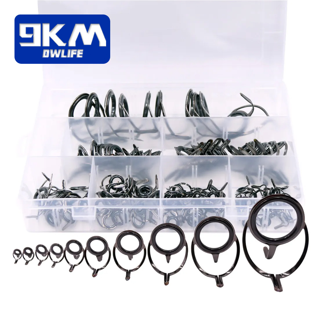 Fishing Rod Guide Replacement - 낚시대 가이드 9~200Pcs 스테인레스 스틸 도자기