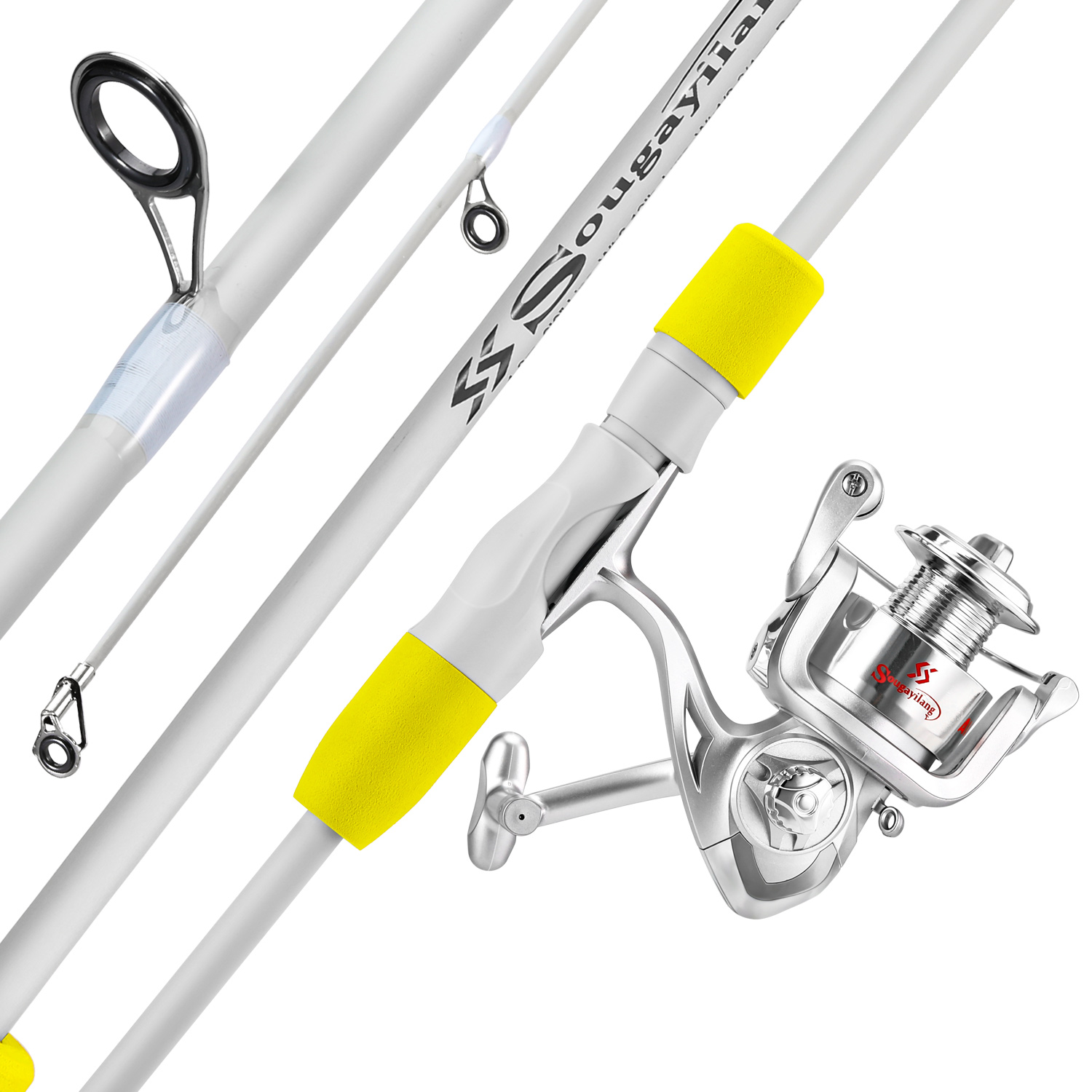 Fishing Rod Spinning - 수게일랑 2절 스피닝 낚싯대 및 낚시릴