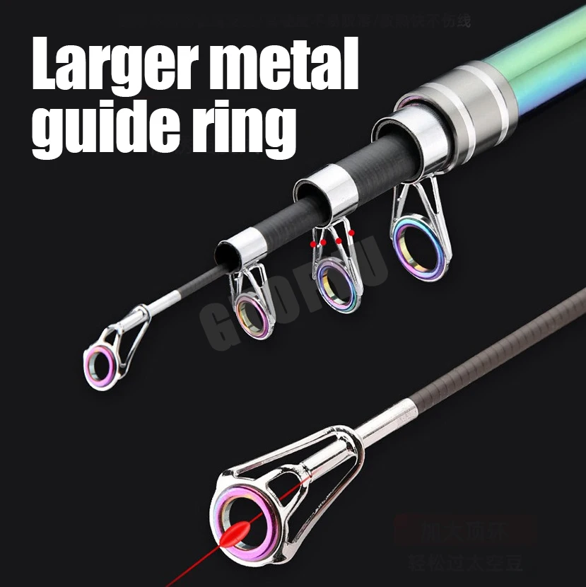 2.1m 2.7m 3.9m 4.5m 텔레스코픽 낚싯대  - Fishing Rod Surf 리뷰 및 가격