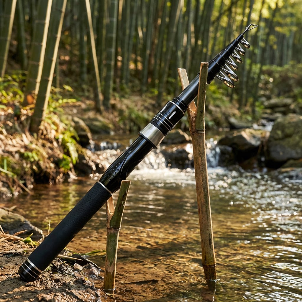 초경량 텔레스코픽 카본 낚싯대, 세라믹 가이드 링 포함 - Fishing Rod Casting 리뷰 및 가격