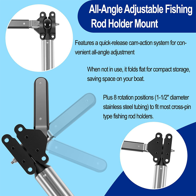 다각도 조절 가능한 낚싯대 홀더 그릴 마운트, 마그마  - Fishing Rod Holder 리뷰 및 가격