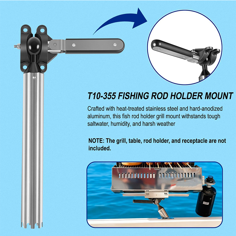 다각도 조절 가능한 낚싯대 홀더 그릴 마운트, 마그마  - Fishing Rod Holder 리뷰 및 가격