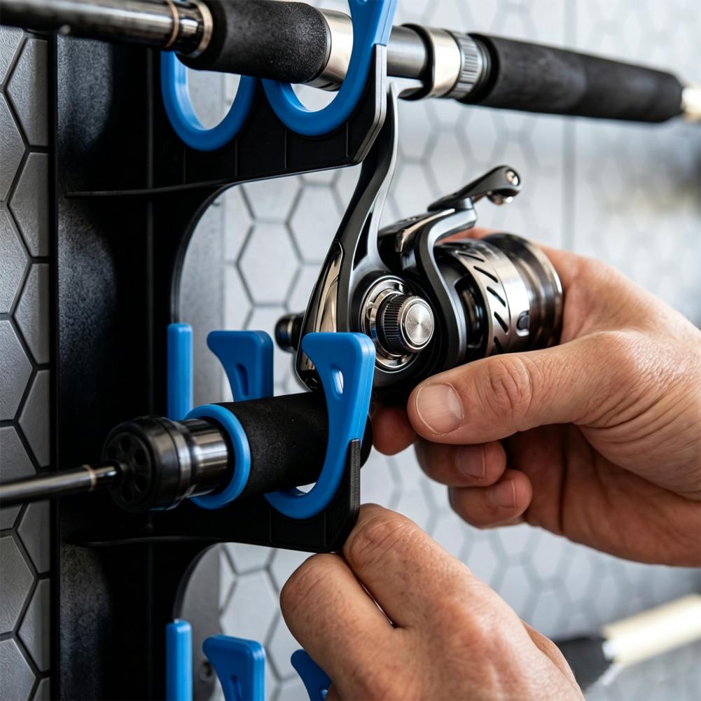벽걸이 낚싯대 거치대 낚싯대 벽걸이형 2개 세트 5개  - Fishing Rod Rack 리뷰 및 가격