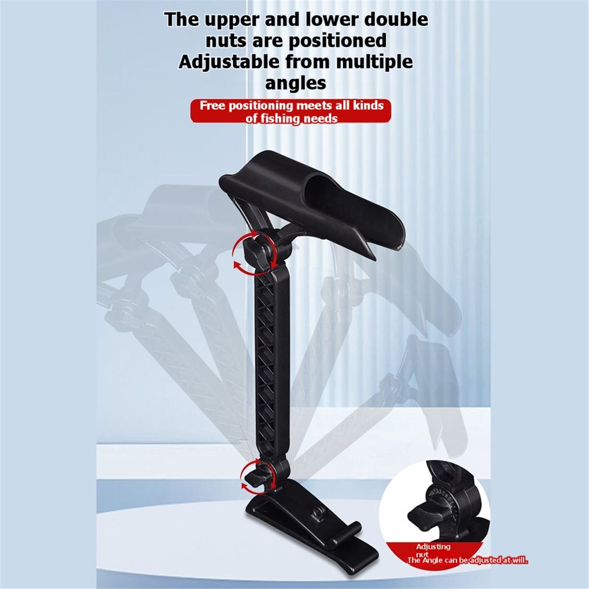 인기 있는 2개 세트 조절 가능한 얼음낚시용 버킷 로드 - Fishing Rod Holder 리뷰 및 가격