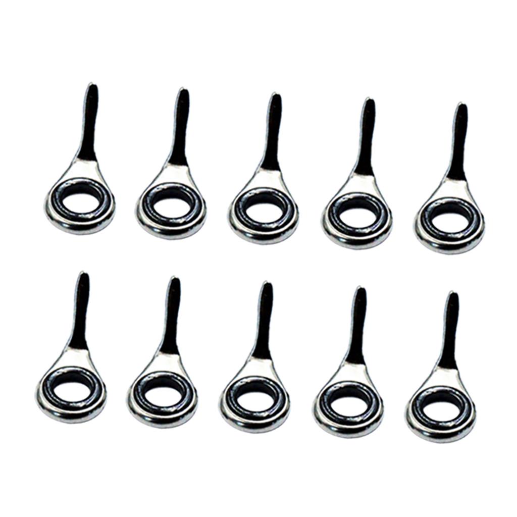 10개 세트 텔레스코픽 낚싯대 가이드 낚싯줄 가이드 아 - Fishing Rod Tip Replacement 리뷰 및 가격