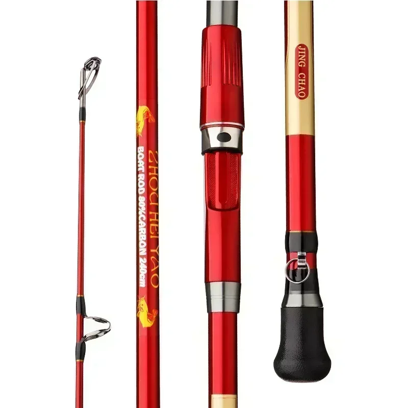 1.8M 2.1M 2.4M 휴대용 3피스 낚싯대 여행용 - Fishing Rod Surf 리뷰 및 가격