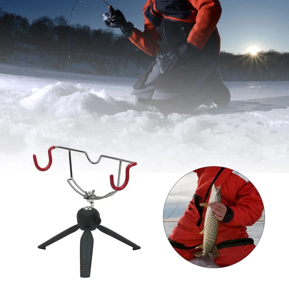 360 °   조절 가능한 얼음낚싯대 거치대 접이식 다 - Fishing Rod Rack 리뷰 및 가격