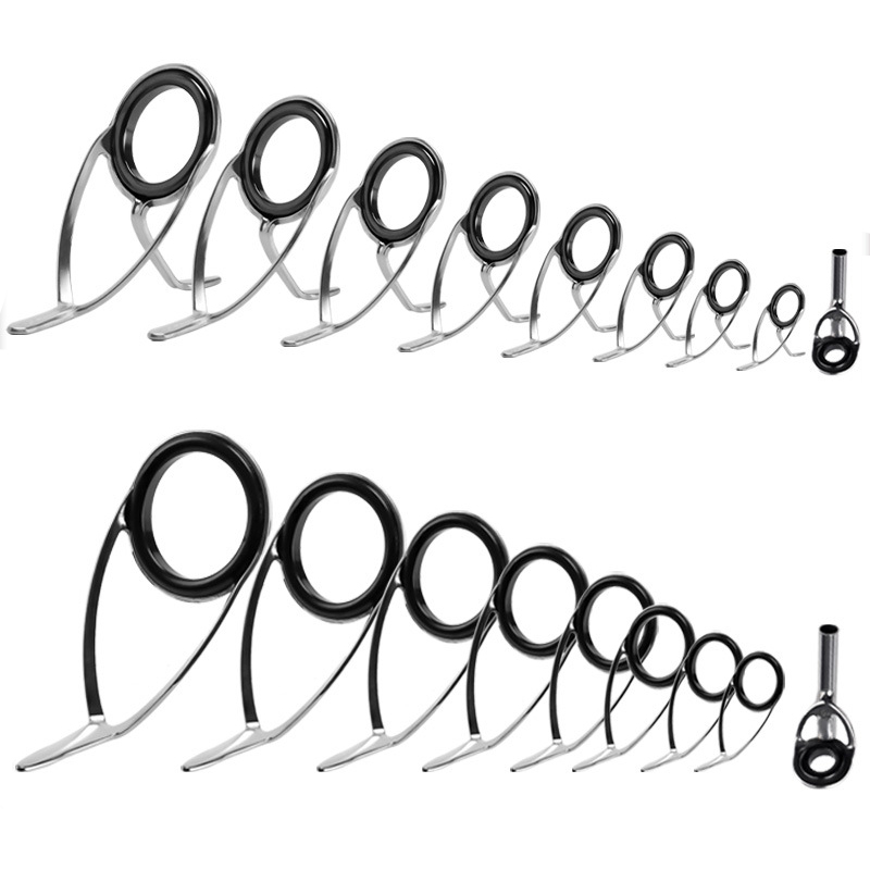 9Pcs 낚싯대 가이드 링 수리 키트 세라믹 링 스피닝 - Fishing Rod Guide Replacement 리뷰 및 가격