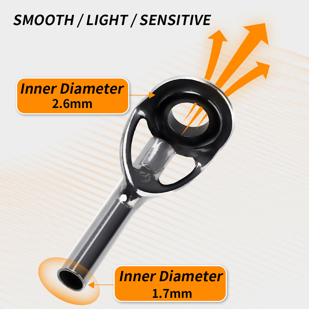 9Pcs 낚싯대 가이드 링 수리 키트 세라믹 링 스피닝 - Fishing Rod Guide Replacement 리뷰 및 가격